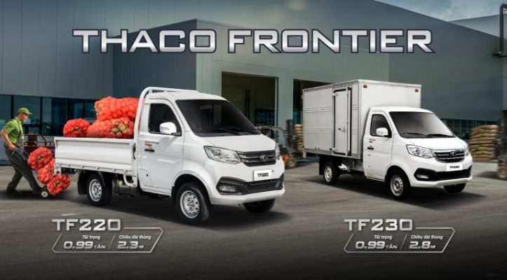 THACO giới thiệu hai mẫu xe tải 990kg FRONTIER TF220 & TF230 hoàn toàn mới