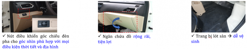 Điều hòa 2 chiều, chức năng điều chỉnh góc chiếu đèn pha tiện dụng