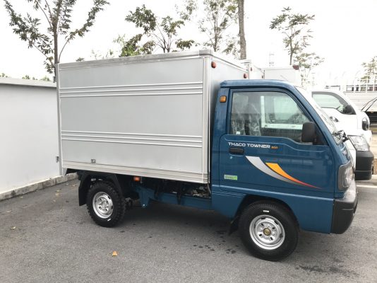 Xe tải THACO 500kg được nâng tải lên được chở 900kg