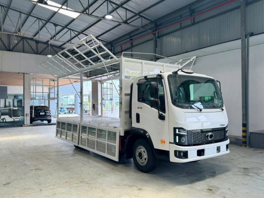 Xe tải Linker thùng mui bạt mở cánh dơi