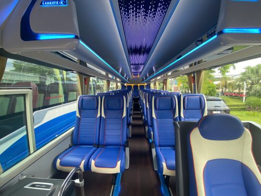 Nội thất xe khách THACO TB87S - 29/34 chỗ